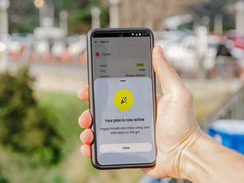un forfait mobile en turquie activé