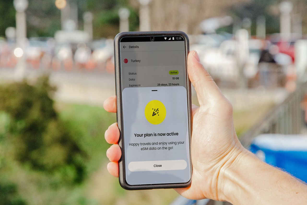 un forfait mobile en turquie activé