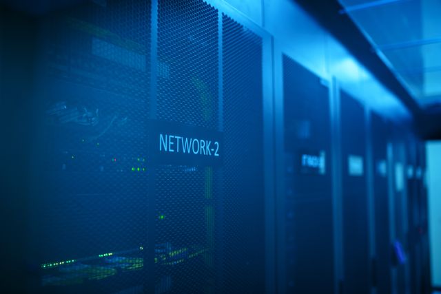 des serveurs chez un hébergeur web